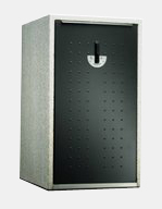Mülltonnenbox aus Stahl